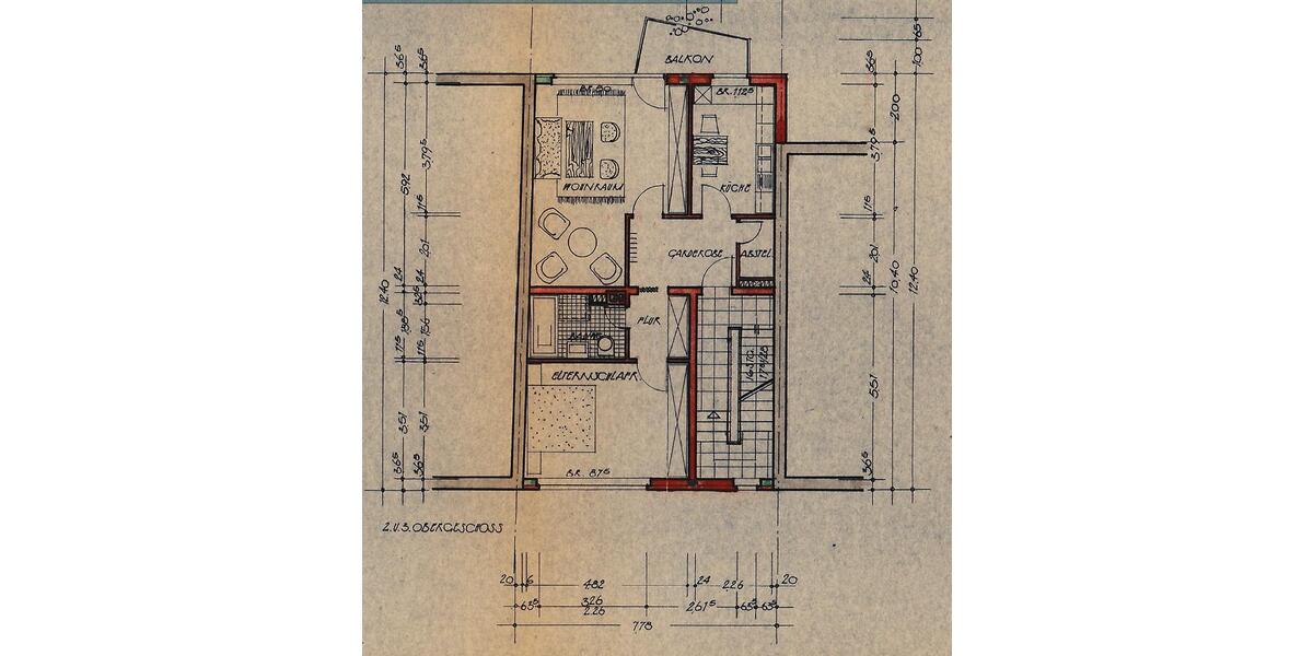 Etagenwohnung Mönchengladbach Süd - 2 Zimmer, 65 m&sup2;, 625&euro; | Angebot:26036371