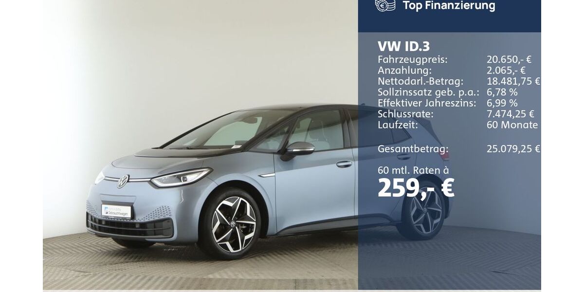 VW ID.3 36.246 km 20.650 &euro; Buchholz 21244