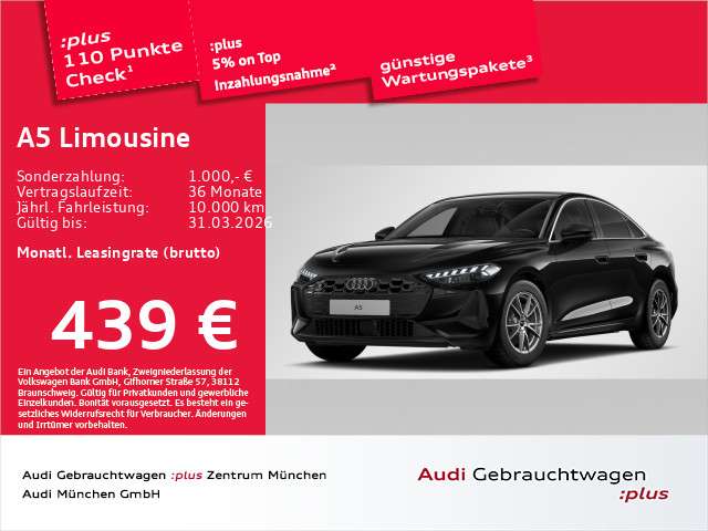 Audi A5 4.771 km 39.879 &euro; Eching 85386