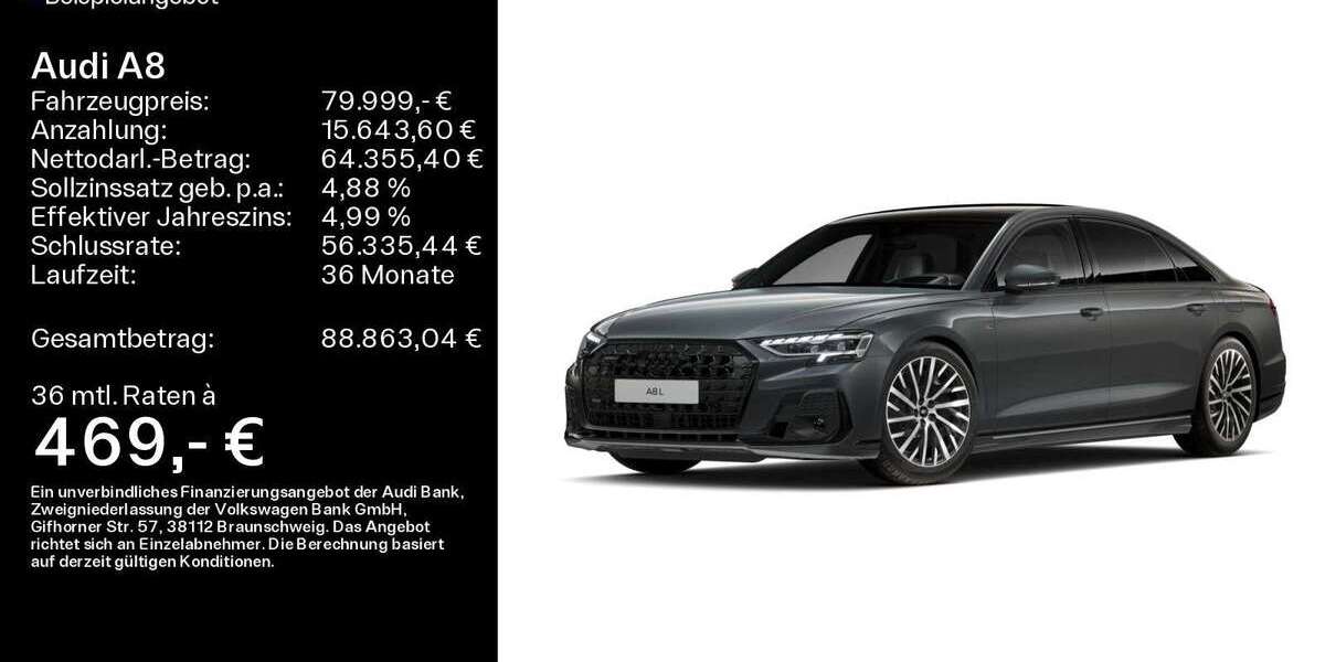 Audi A8 39.610 km 79.999 &euro; Haßfurt 97437