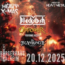 Heavy X-Mas - Sons of Odin, Blackslash, Oppower 20.12.2025 Bürgerhaus St. Wendelin