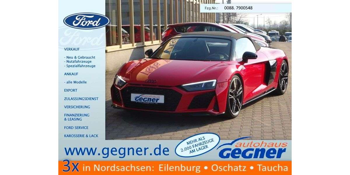 Audi R8 51.498 km 139.840 &euro; Eilenburg 04838