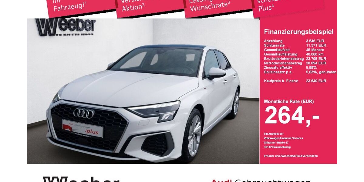 Audi A3 56.033 km 23.430 &euro; Herrenberg 71083
