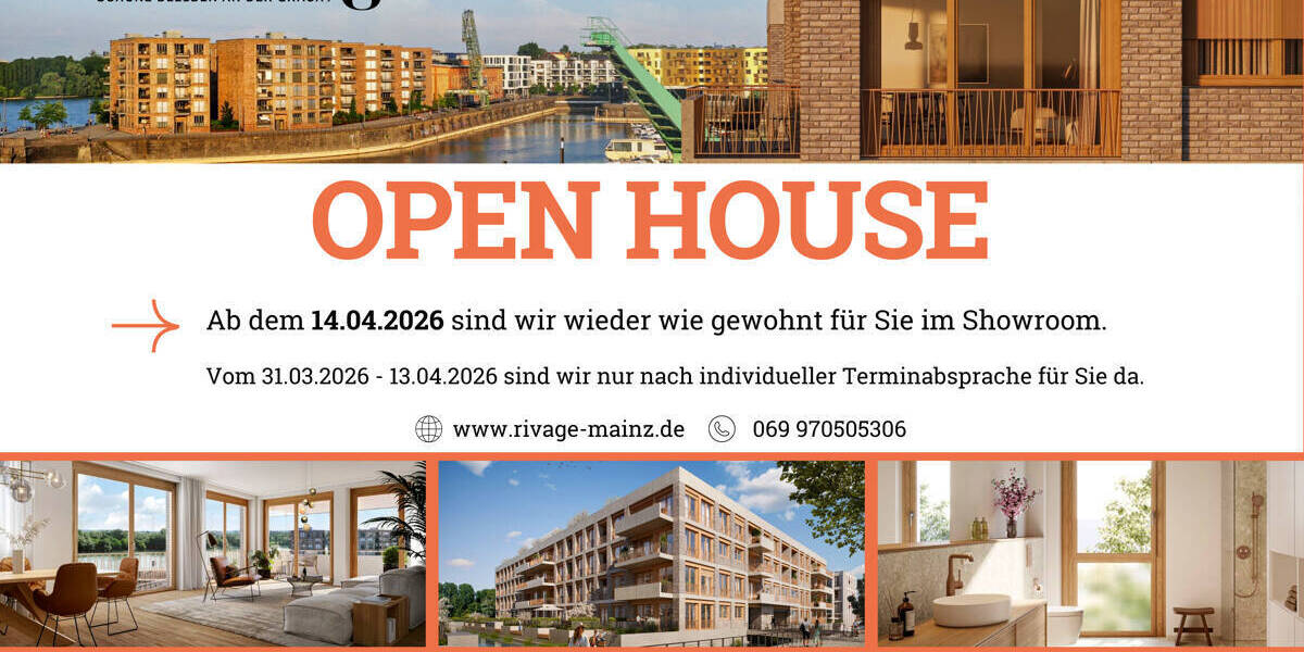 Etagenwohnung Mainz Neustadt - 3 Zimmer, 82 m&sup2;, 649.000&euro; | Angebot:26017872