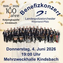 Konzert des Landespolizeiorchester RLP 04.06.2026 Mehrzweckhalle Kindsbach