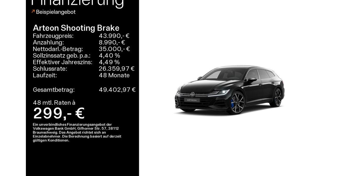 VW Arteon 8.654 km 43.990 &euro; Haßfurt 97437