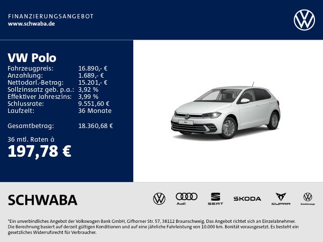 VW Polo 34.100 km 16.890 &euro; Gersthofen 86368