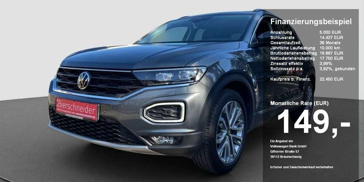 VW T-Roc 29.045 km 22.250 &euro; Ingolstadt 85053