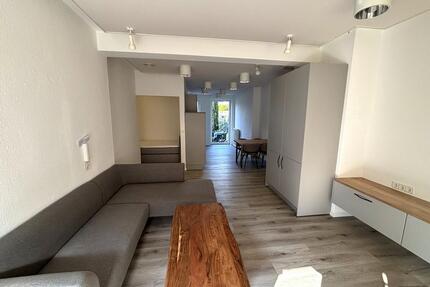 Möblierte 1-Zimmer-Wohnung mit Garten zu vermieten!