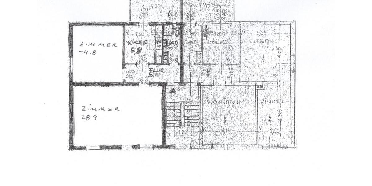 Etagenwohnung Osnabrück Nahne - 2 Zimmer, 62 m&sup2;, 560&euro; | Angebot:26395931