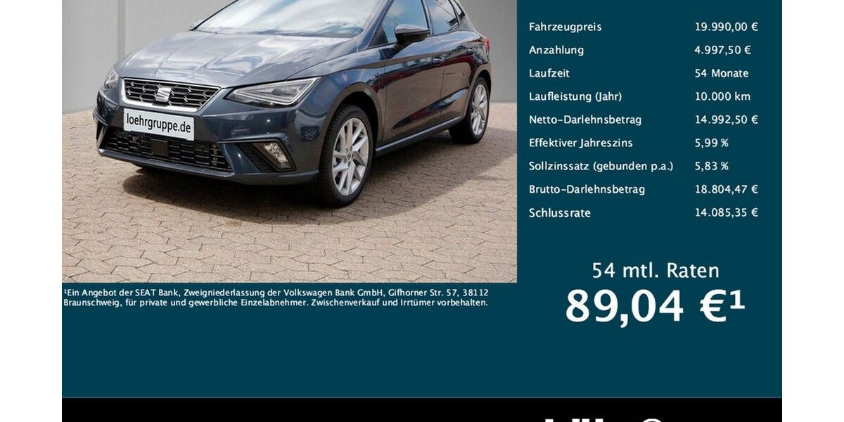 Seat Ibiza 9.990 km 19.990 &euro; Meckenheim / Bonn 53340