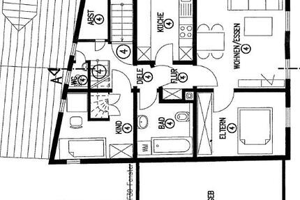 Wohnung Stuttgart Bad Cannstatt - 4 Zimmer, 80 m&sup2;, 285.000&euro; | Angebot:25286837