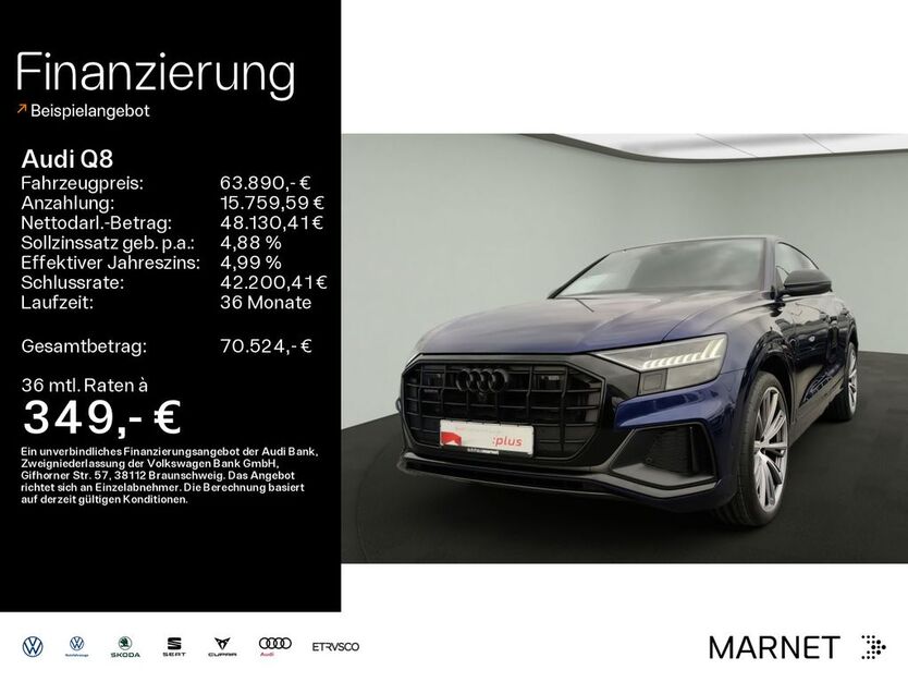 Audi Q8 72.072 km 62.890 € Königstein/Ts. 61462