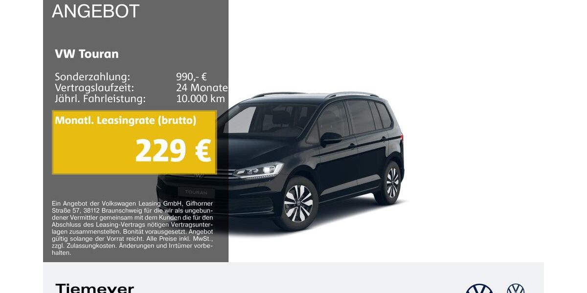 VW Touran 16.677 km 33.320 &euro; Plettenberg 58840