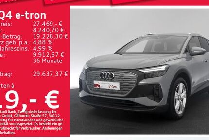 Audi Q4 e-tron 17.588 km 26.991 &euro; Eching 85386