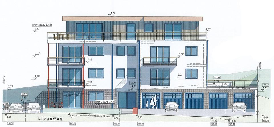 Etagenwohnung Lindlar - 3 Zimmer, 96 m&sup2;, 1.330&euro; | Angebot:25349146