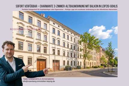 Wohnung Leipzig / Gohlis-Süd Süd - 3 Zimmer, 83 m&sup2;, 259.900&euro; | Angebot:26040622