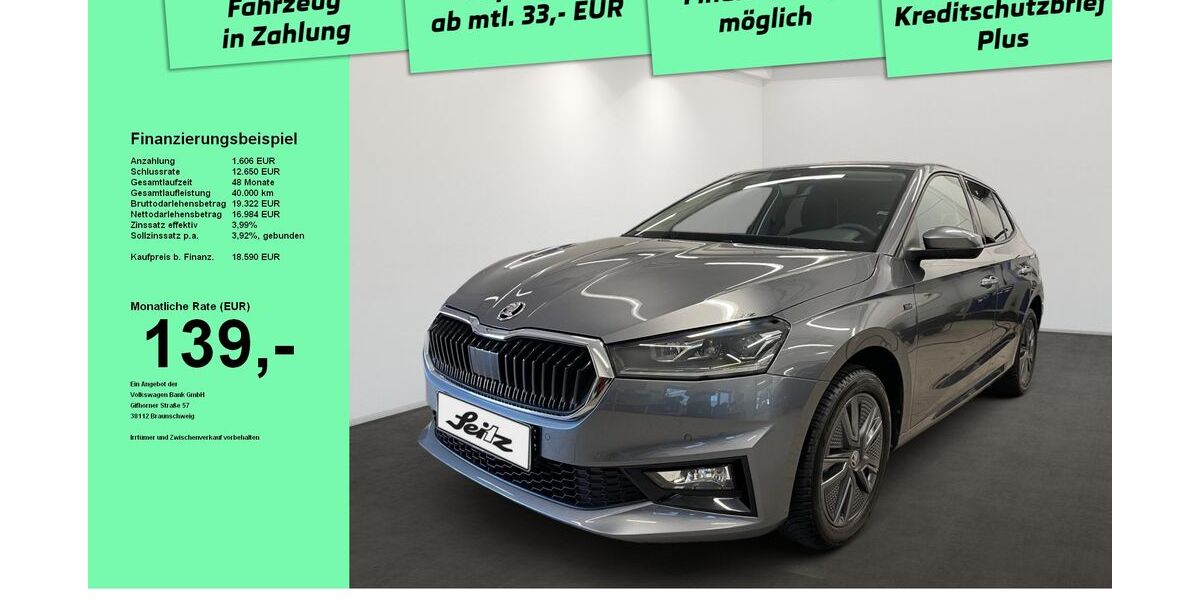 Skoda Fabia 12.910 km 18.190 &euro; Kempten 87439