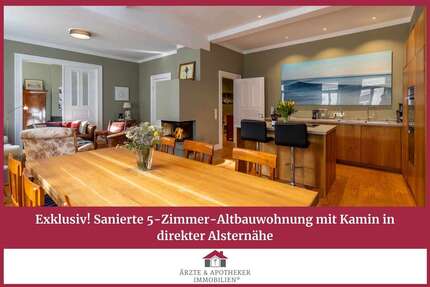 Wohnung Hamburg Altstadt - 5 Zimmer, 151 m&sup2;, 4.250&euro; | Angebot:27405458