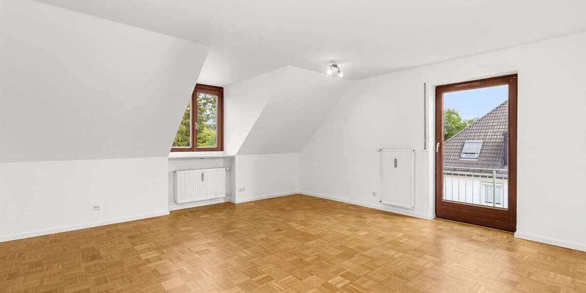 Gepflegte Dachgeschosswohnung in ruhiger Lage | 500m zur Würm & Pasinger Stadtpark - Dachgeschoßwohnung München Aubing-Lochhausen-Langwied | Angebot:27078156