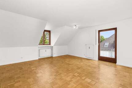 Gepflegte Dachgeschosswohnung in ruhiger Lage | 500m zur Würm & Pasinger Stadtpark - Wohnung München Aubing-Lochhausen-Langwied | Angebot:27078156