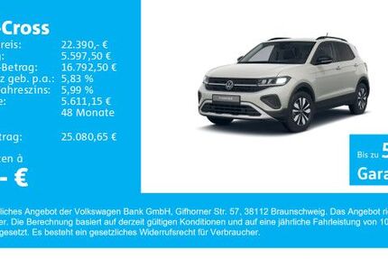 VW T-Cross 8.900 km 22.390 &euro; Gersthofen 86368