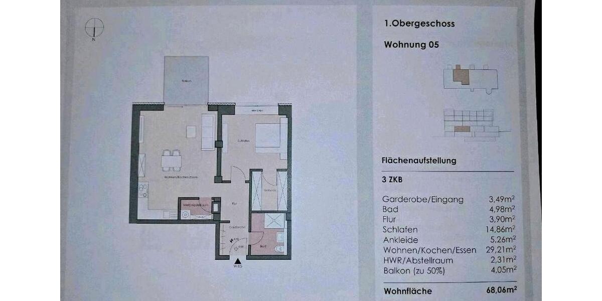 Erdgeschoßwohnung Kusel - 2 Zimmer, 58 m&sup2;, 225.000&euro; | Angebot:26416757