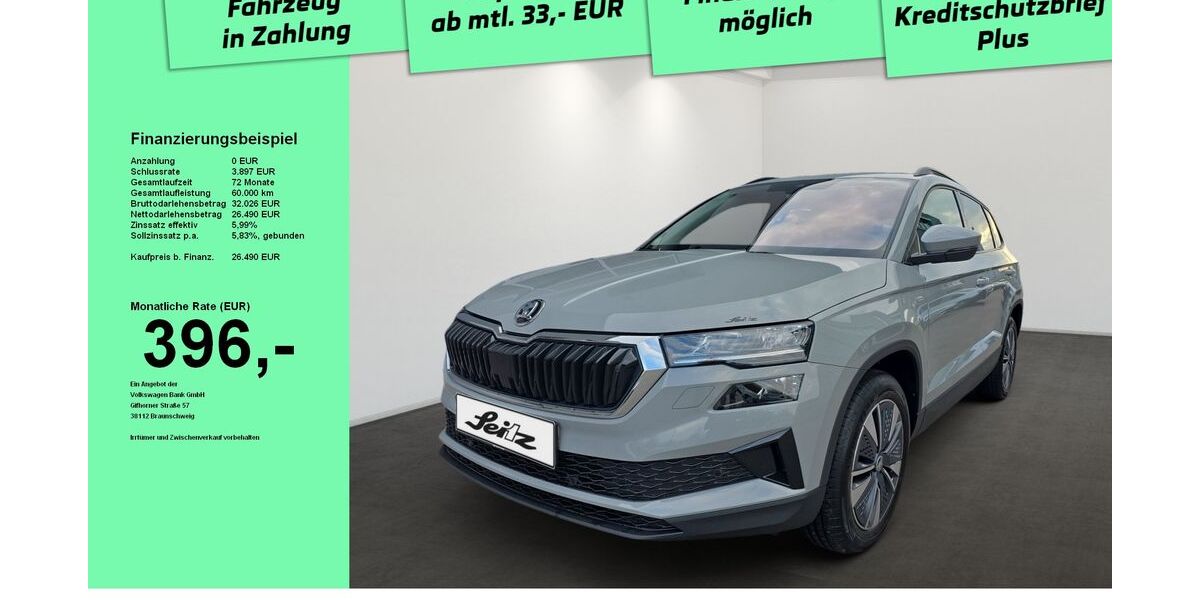 Skoda Karoq 35.015 km 26.490 &euro; Kempten 87439