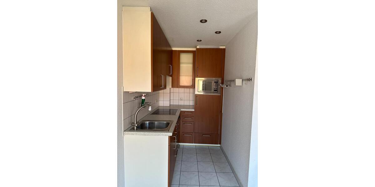 Moderne 1-Zimmer Wohnung teilmöbliert Balkon Einbauküche 88690 1 zimmer