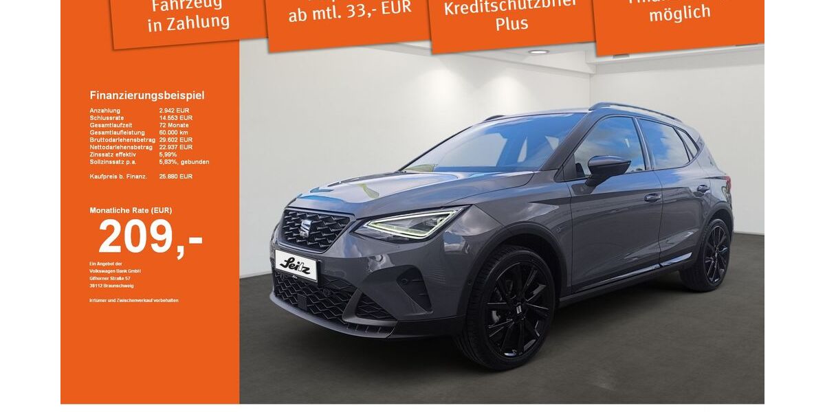 Seat Arona 8.000 km 24.510 &euro; Memmingen 87700