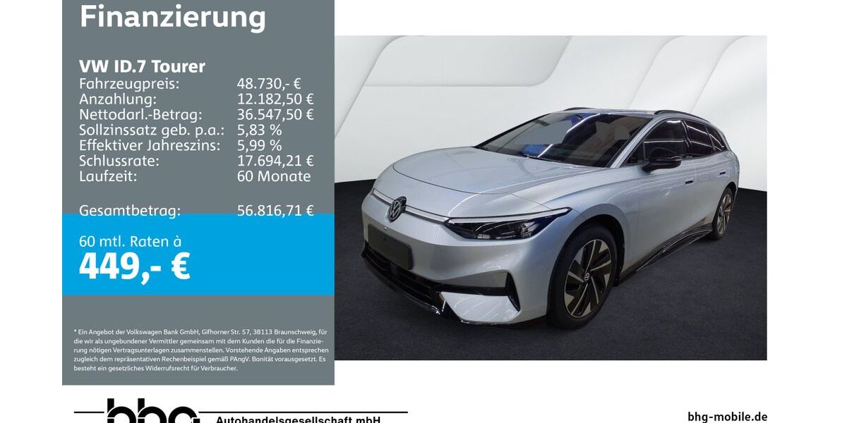 VW ID.7 6.888 km 48.730 &euro; Rottweil 78628