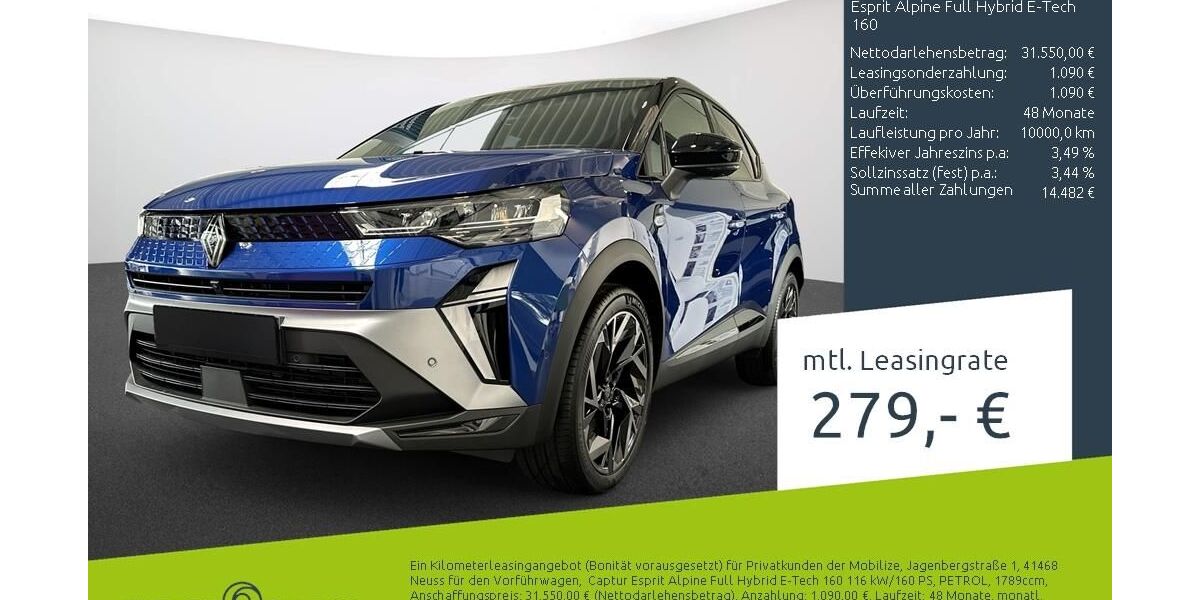 Renault Captur 1.500 km 29.690 &euro; Ahaus 48683