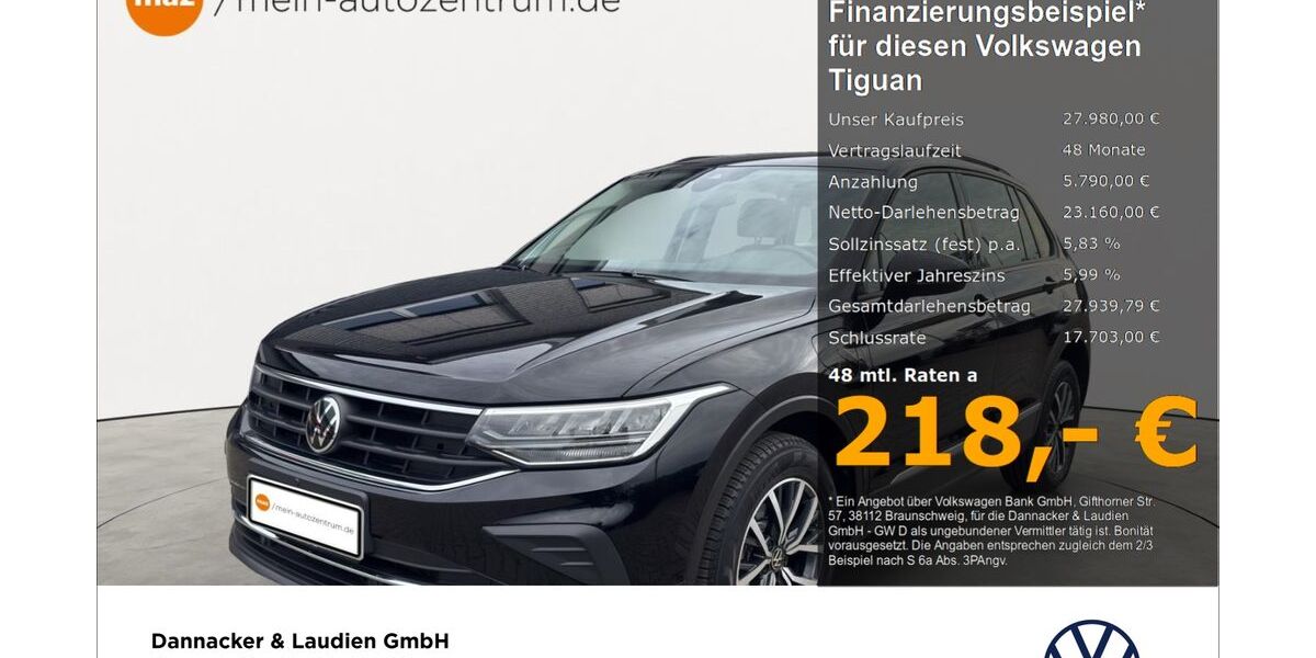 VW Tiguan 30.941 km 27.980 &euro; Lüneburg 21337