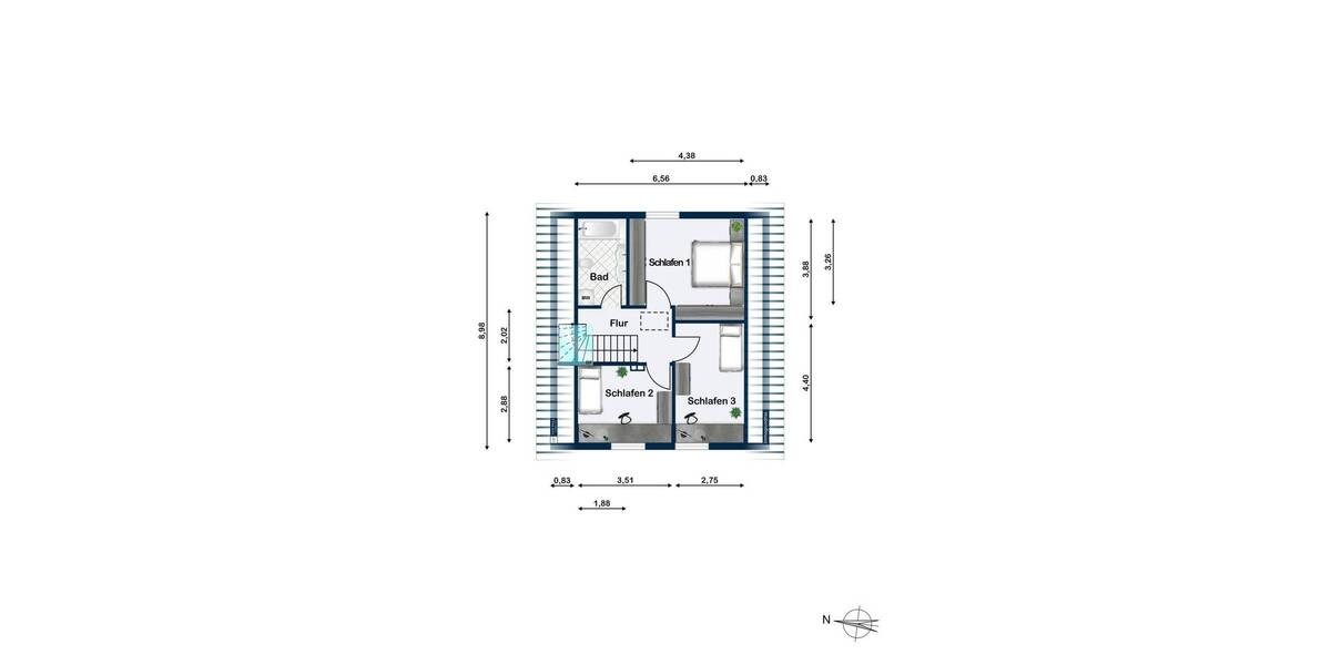 Einfamilienhaus Reinbek - 4 Zimmer, 124 m&sup2;, 485.000&euro; | Angebot:26572362