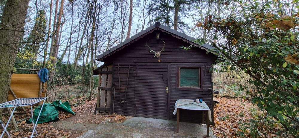 Idyllisches Blockhaus in gefühlter Alleinlage auf großem Grundstück - Bungalow Hitzacker Harlingen | Angebot:24917759