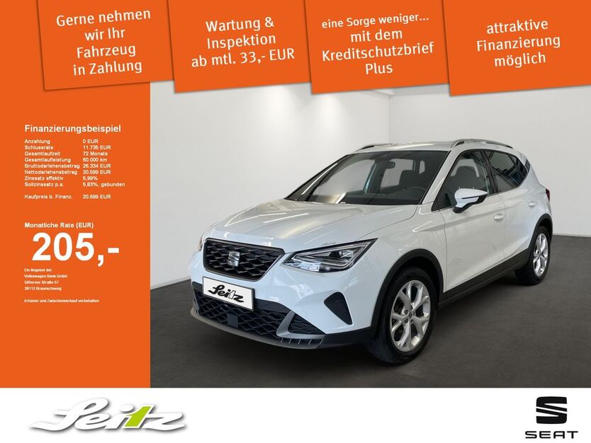 Seat Arona 45.785 km 20.449 € Kaufbeuren 87600