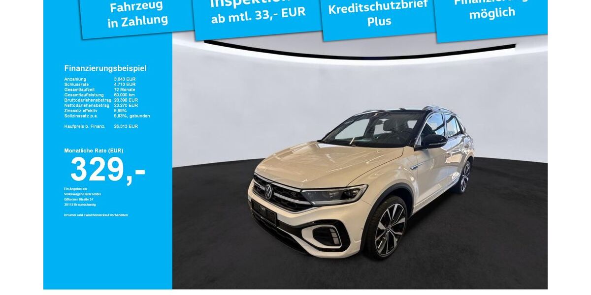 VW T-Roc 62.380 km 25.999 &euro; Weingarten 88250
