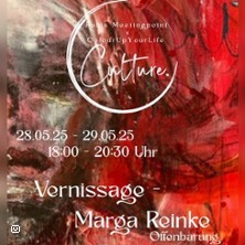 Culture by Fabis:Vernissage Marga Reinke | Thema: Offenbarung Potsdam