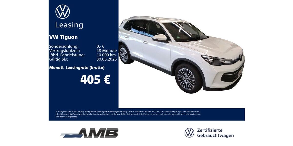 VW Tiguan 19.930 km 34.870 &euro; Borna 04552