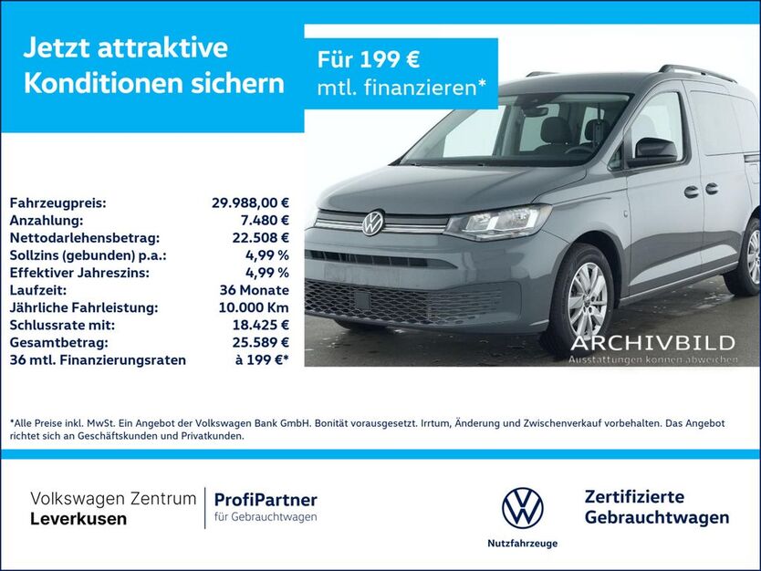VW Caddy 27.126 km 29.988 € Leverkusen 51379