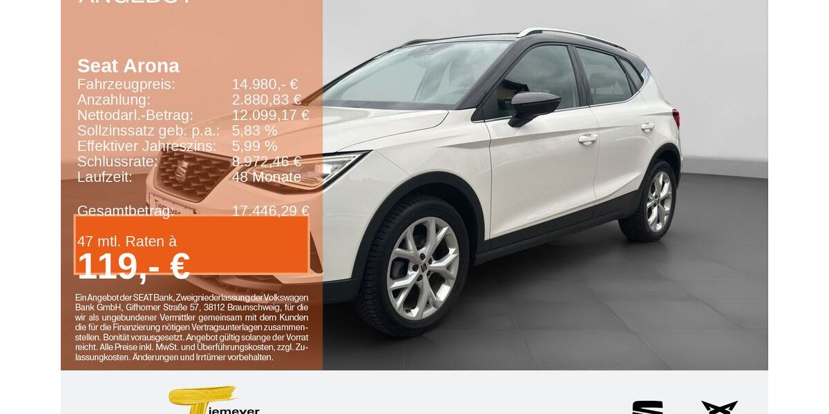 Seat Arona 75.430 km 14.410 &euro; Plettenberg 58840