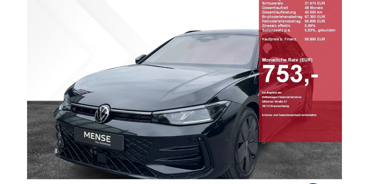 VW Passat 15.000 km 54.885 &euro; Gütersloh 33330