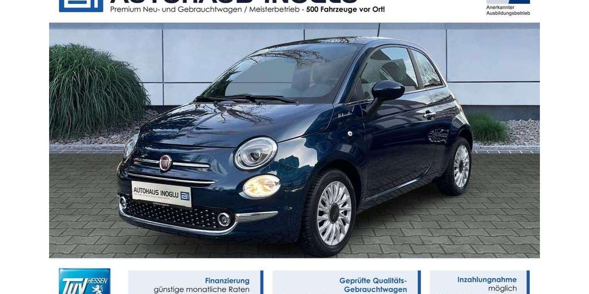 Fiat 500 19.980 km 12.680 &euro; Rüsselsheim 65428
