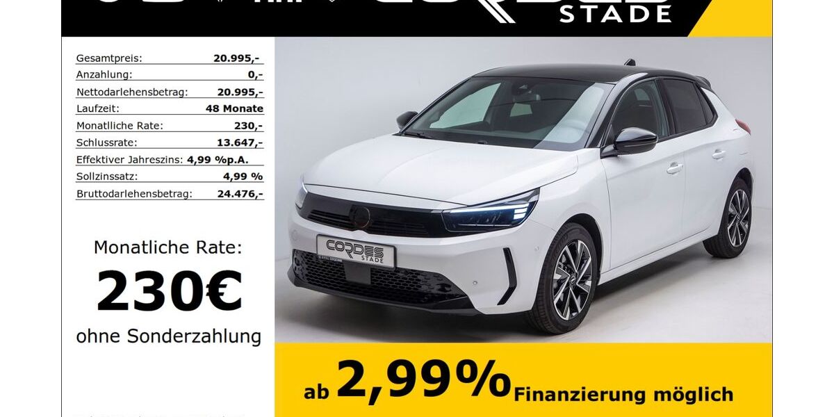 Opel Corsa 17.410 km 20.995 &euro; Stade 21680