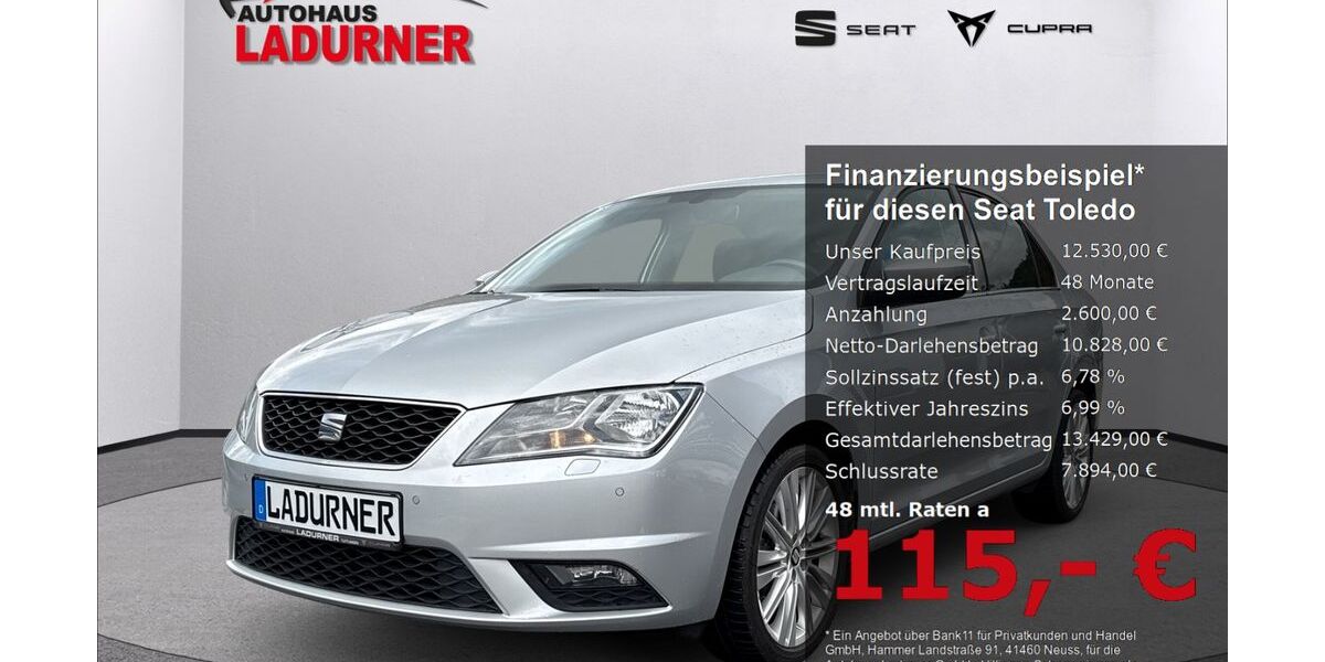 Seat Toledo 40.000 km 12.530 &euro; Villingen-Schwenningen 78052