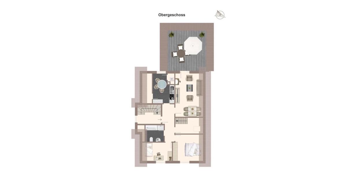 Etagenwohnung Essen (Oldenburg) - 4 Zimmer, 120 m&sup2;, 900&euro; | Angebot:25026842
