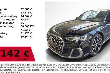 Audi A8 65.790 km 67.880 &euro; Nürnberg 90441