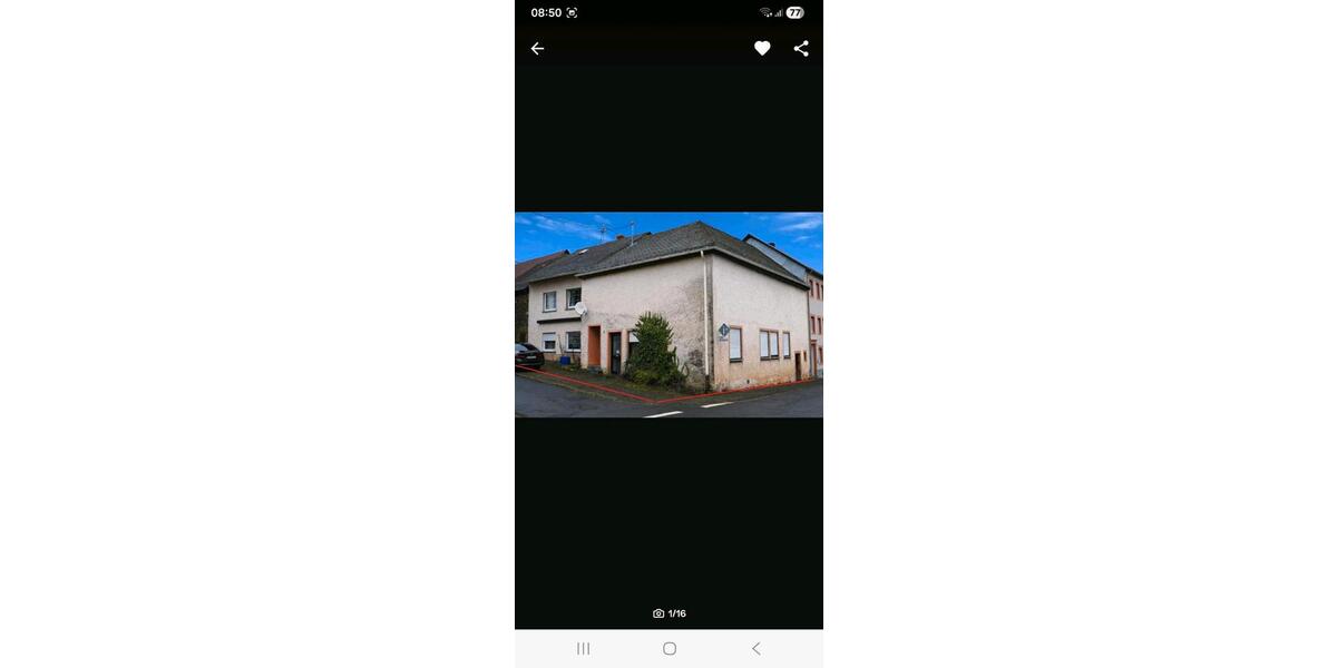 Etagenwohnung Bettenfeld - 1 Zimmer, 60 m&sup2;, 500&euro; | Angebot:26416114