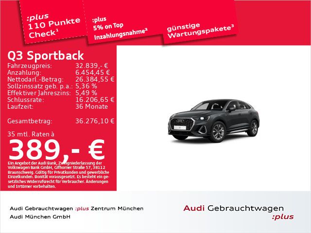 Audi Q3 74.238 km 32.322 &euro; Eching 85386