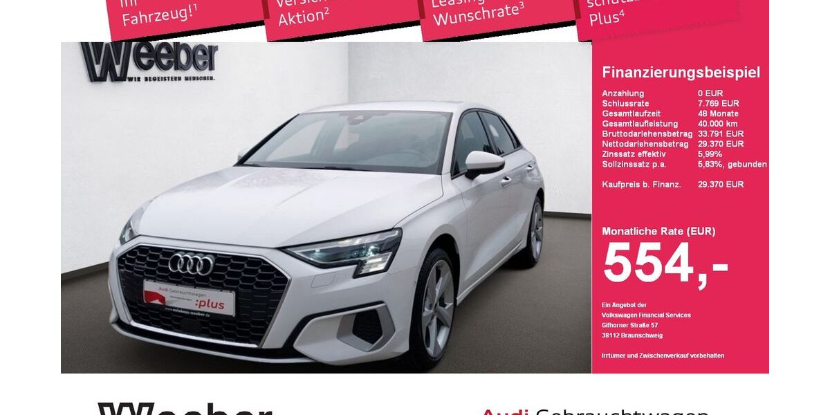 Audi A3 27.693 km 27.450 &euro; Herrenberg 71083